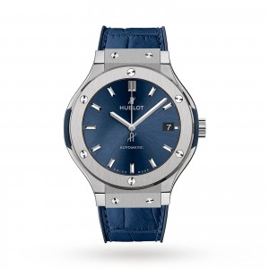 Hublot Classic Fusion Blue Titanium 565.NX.7170.LR 38mm