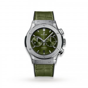 Hublot Classic Fusion Chronograph Titanium Green 521.NX.8970.LR 45mm