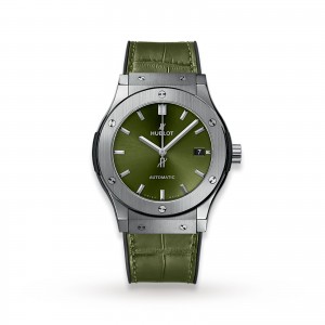 Hublot Classic Fusion Titanium Green 511.NX.8970.LR 45mm