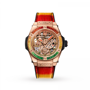 Hublot Big Bang Meca-10 Nicky Jam King Gold Manual Winding 45mm