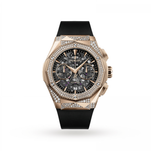 Hublot Classic Fusion Aerofusion Chronograph Orlinski King Gold Alternative Pave Automatic 45mm