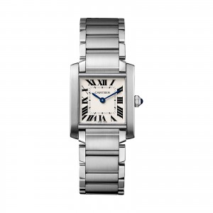 Tank Française watch Medium model steel