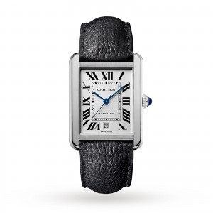 Tank Solo watch XL steel leather
