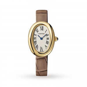 Baignoire watch Small model yellow gold