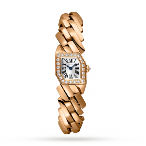 Maillon de Cartier watch Rose gold diamonds
