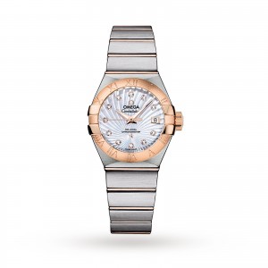 Omega Constellation Co-Axial 27mm Ladies Watch O12320272055001