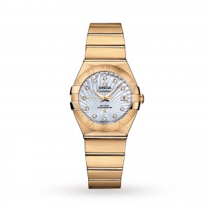 Omega Constellation Co-Axial 27mm Ladies Watch O12350272055002