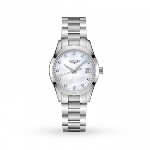 Longines Conquest Classic 34mm Ladies Watch L23864876