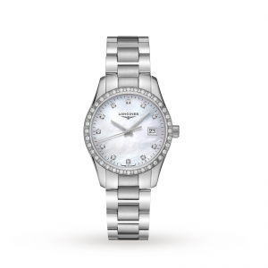 Longines Conquest Classic 34mm Ladies Watch L23860876