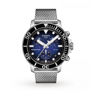 Tissot T-Sport Seastar 45.5mm Mens Watch Exclusive T1204171104102