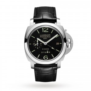 Panerai Luminor 8 Days GMT 44mm Mens Watch PAM00233