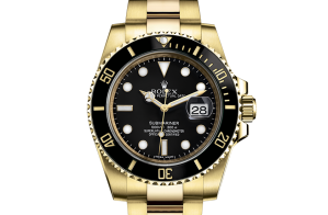 Rolex Submariner Oyster 40 mm yellow gold 116618ln-0001