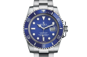 Rolex Submariner Oyster 40 mm white gold 116619lb-0001