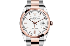 Rolex Datejust Oyster 36 mm Oystersteel and Everose gold 126201-0018