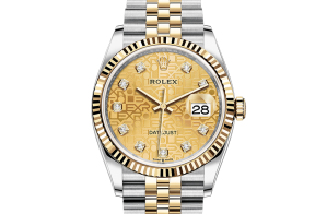 Rolex Datejust Oyster 36 mm Oystersteel and yellow gold 126233-0033