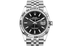 Rolex Datejust Oyster 36 mm Oystersteel and white gold 126234-0015