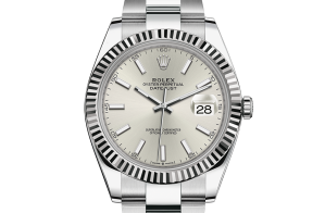 Rolex Datejust Oyster 41 mm Oystersteel and white gold 126334-0003