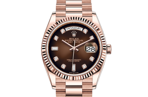 Rolex Day-Date Oyster 36 mm Everose gold 128235-0037