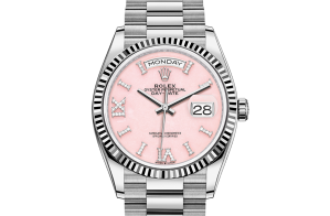 Rolex Day-Date Oyster 36 mm white gold 128239-0021