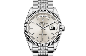 Rolex Day-Date Oyster 36 mm white gold 128239-0025