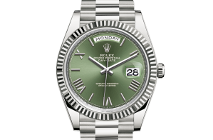 Rolex Day-Date Oyster 40 mm white gold 228239-0033