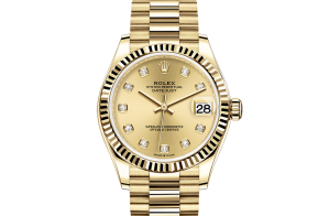Rolex Datejust Oyster 31 mm yellow gold 278278-0009