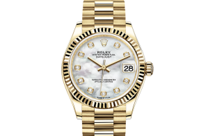 Rolex Datejust Oyster 31 mm yellow gold 278278-0010