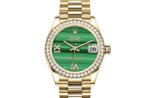 Rolex Datejust Oyster 31 mm yellow gold and diamonds 278288rbr-0004