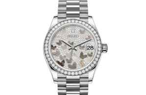 Rolex Datejust Oyster 31 mm white gold and diamonds 278289rbr-0008