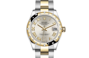 Rolex Datejust Oyster 31 mm Oystersteel yellow gold and diamonds 278343rbr-0003